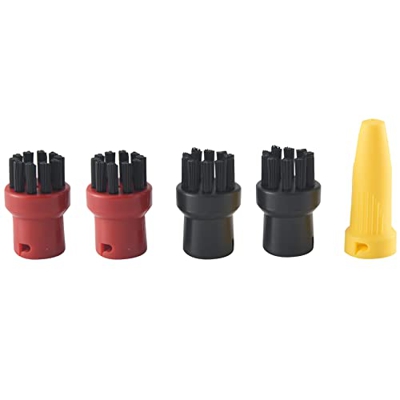 KMKO Cepillo Redondo para SC1 SC2 SC3 SC4 SC5 CTK10 SG4 / 4 Etc Serie SC Piezas de Limpiador de Vapor Boquilla de Repuesto