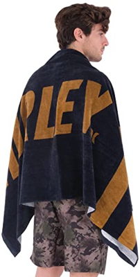 Hurley Fastlane 2 Stripe Towel, Rash Guard Set Unisex Adulto, Obsidian, Talla Única