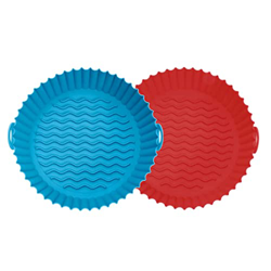 StibZeup Freidora De Aire Silicona Pot Reutilizable Anti-Palo De Aire Freidora De Silicona Accesorios De Freidora De Aire Freavas De Aire Freavas Acce características