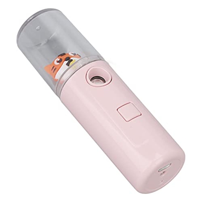 Mister Portable, Mister Nano Deeply Moisturizing Face Mister Cute Tiger para la oficina Rosa