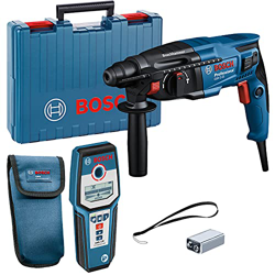Bosch Professional Martillo perforador combinado GBH 2-21 + Bosch Professional Detector de pared GMS 120 precio