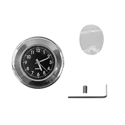 Genggeng Reloj Scooter Reloj de dial de Montaje a Prueba de Agua Compatible con xiaomi m365 Accesorios Manillar Reloj Scooter Accesorios de Estilo Neg características