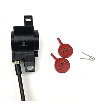 Genggeng Pastilla de Freno hidráulica Compatible con Lectric Scooter FLJ Scooter eléctrico E Bike Kick Scooter Disco Freno de Aceite o Pastillas de Fr