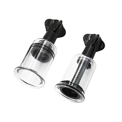 PRETYZOOM 2Pcs Herramienta de Masaje de Seno en El Pecho Copa de Succión de Seno de Mama Portable Pezón Corrector Corrector para Pezones Planos Tímido