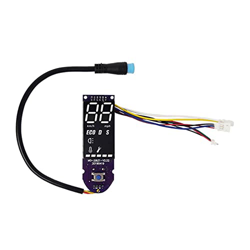 Genggeng Actualización del tablero de instrumentos M365 Pro compatible con la placa de circuito Xiaomi M365 Scooter BT con cubierta de pantalla compat características