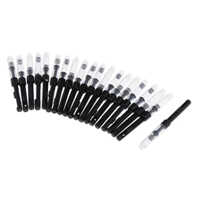 Yajuyi Convertidor de tinta de pluma estilográfica, atornillado para la mayoría de plumas estilográficas, paquete de