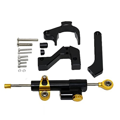 Genggeng Amortiguador de Fibra de Carbono de dirección direccional Compatible con VSETT 10+, Piezas de Repuesto for Patinete eléctrico, Aumenta la Est