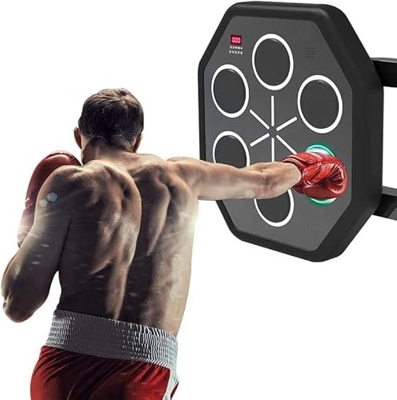 SONLED Probador de Fuerza del Equipo de Boxeo, el Boxeo Inteligente del Saco de Boxeo responde al Equipo de Entrenamiento Objetivo Que Muestra la Fuer
