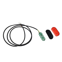 Genggeng Guardabarros Trasero de Metal Compatible con Scooter eléctrico FLJ T113 con luz de Freno Trasera (Color : Rear Light Only) en oferta