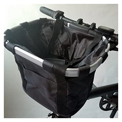 Genggeng Cesta de Bolsa Compatible con Xiaomi Mijia Qicycle EF1 Almacenamiento de Bicicletas Bolsa de Transporte Frontal for Mascotas Paquete de Cesta