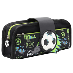 SAMPACK Estuche Escolar, Gran Capacidad, Estuche de Lápices,3 Compartimentos, Estuche para Niños, Estuche con Solapa, Estuche con Cremalleras, Diseño  en oferta