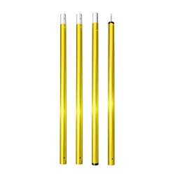 FAJIA Postes de Lona Plegables Postes de Tienda de campaña Ajustables para toldos de Lona Canopy Rain Fly Shelter características