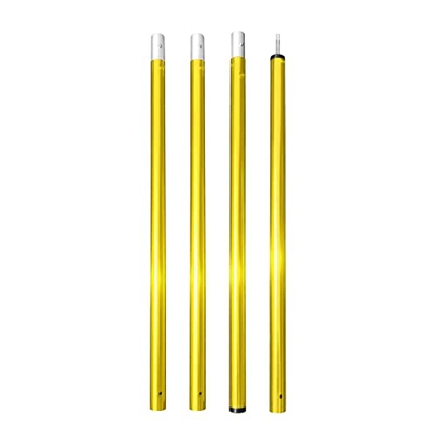 FAJIA Postes de Lona Plegables Postes de Tienda de campaña Ajustables para toldos de Lona Canopy Rain Fly Shelter