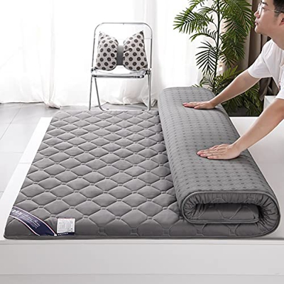 Colchón Tatami Mat Futon, Colchón Plegable Equipado Acolchado Suave De Japón La Almohadilla De Dormir Antideslizante Transpirable Se Puede Usar En El 