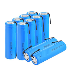 NOOPIOR Batería de 3.7v 2800mah, Recargable para Linterna Power Bank Micrófono Impresora portátil Luz de Emergencia Interphone Light interphone Laptop precio