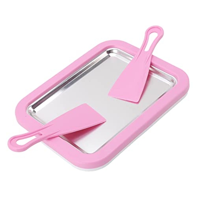 PENO Fabricador de Hielo, Placa fría para Hielo, artesanía DIY, protección contra heladas, Anillos de Mano Grandes, no se Necesita Enchufe, Acero Inox