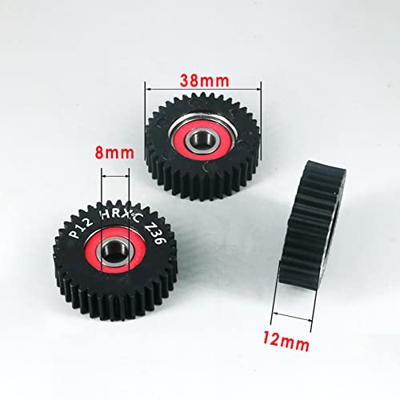 Oniissy 3 unids 36 dientes E-Bike rueda cubo motor planetario engranaje W/cojinete para motor Bafang