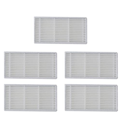 SILVEDA Accesorios de aspirador 5 piezas/lote de robot Partes de aspirador para filtro Hepa apto para liectroux b6009 robot Partes de aspirador (color precio