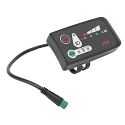 Panel de Control de Pantalla LED de Bicicleta eléctrica, Conector Impermeable 5P, Scooter de Pantalla de Bicicleta eléctrica portátil para modificació precio