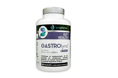 Gastrolyra® a base de Pylopass®️ con calcio, zinc y biotina - Suplemento para ayudar a reducir la carga bacteriana por Helicobacter Pylori -–Contribuy
