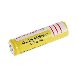 MUYJOY Batería de Iones de Litio de 3.7v, 5000mah, 18650, Recargable para Linterna Led, impresoras portátiles, Faros, Banco de energía, 1 Uds. características
