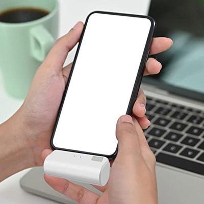 A/R Bancos de energía portátiles para teléfonos celulares - Batería de Cargador Ligero de 4800 mah - Cargadores inalámbricos de energía de Banco portá