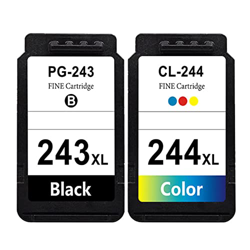 BAQU Reemplazo de Cartucho de Tinta PG-243XL CL-44XL para Canon 243 244 XL Compatible con PIXMA IP2520 IP2920 MX492 MG2924 MG3020 Impresoras 1 Pack precio