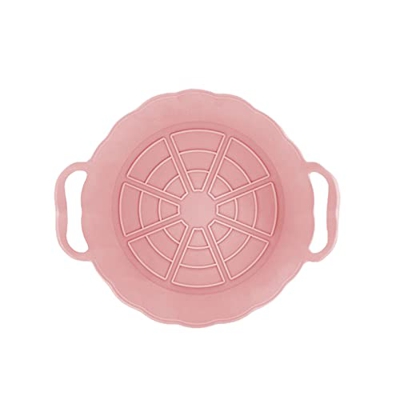 Alfombrilla de silicona para freidora de aire, de alta calidad, fácil limpieza, para hacer panes de tocino