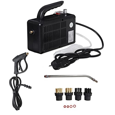SUYUDD Limpiadores de Vapor portátiles de 2600 W para Limpieza, Kit de Limpiador de Vapor Multiusos para Cortinas, Asientos de Coche, Suelo, baño