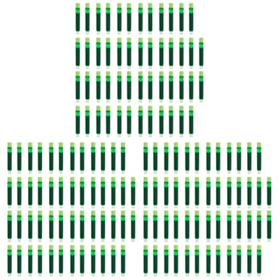 Operitacx 6 Juegos de Suministros de Caligrafía Tintas Universales Recargas de Pluma Plumas Estilográficas Finas Verdes Escritura para Oficina Papeler