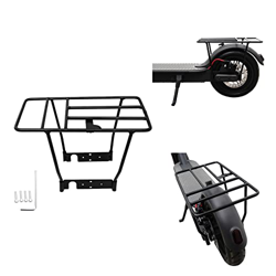 Genggeng Portaequipajes Trasero for Patinete eléctrico, portaequipajes de rodamiento sólido, portaequipajes de Acero sólido, Repuesto Compatible con X en oferta