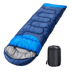 Saco de dormir para camping de 3 a 4 estaciones, impermeable, ultraligero, para adultos, tamaño pequeño, suave y cálido para camping, viajes, senderis precio