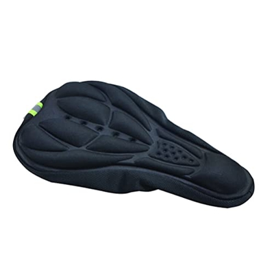 Asiento de bicicleta Gel Asiento de bicicleta Almohadilla de sillín suave Funda de asiento de sillín de bicicleta Cómodo Cojín de asiento de bicicleta