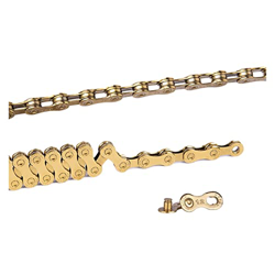 Bicicleta de Carretera Cadena de 12 velocidades Conector de Mancha de Aceite Incluido 126L Enlaces Bicicleta (Color : 12s RE) (Color : 12 Golden) precio