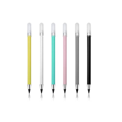 Quesuc 6 lápices sin tinta eternos, tecnología ilimitada, lápiz eterno portátil, lápiz eterno portátil reutilizable para dibujo de artista estudiante, características