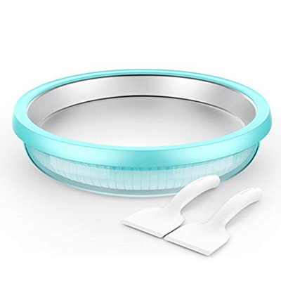 FMOPQ Ice Music Tray Children's Ice Machine Home Small Fried Yogurt Machine Homemade Ice Cream Machine