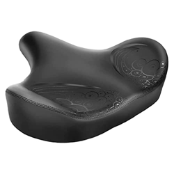QWERTYUI Sillin Bicicleta Oversized para Hombres Y Mujeres, Asiento De Bicicleta Ergonómico Cómodo Ancho Y Suave, Sillin Bicicleta Montaña De Impermea características