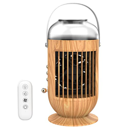 LIUTIAN Enfriador de Ventilador de Aire portátil con Ajuste de 3 velocidades y Ajuste de Obturador Aire Acondicionado móvil Personal(Color:黄色) características