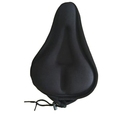 Asiento de bicicleta suave grueso unisex transpirable silla de montar de bicicleta cómodo espuma asiento de bicicleta de montaña cojín de asiento (col