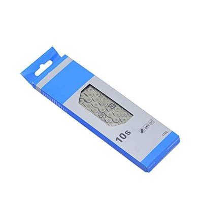 Aanlun 9/10/11 Cadena de Bicicleta de Velocidad Cadena de Bicicleta de Carretera 116/118 Enlaces Cadena de Bicicleta Cadena de Bicicleta de Carreras (