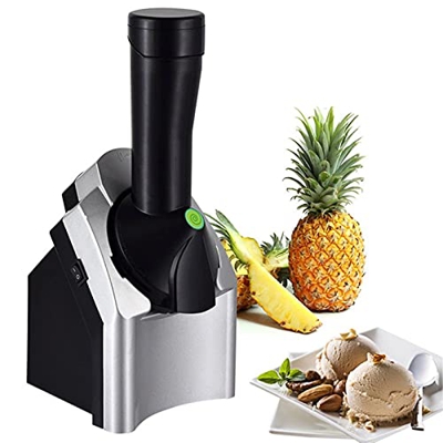 Frozen Dessert Maker Home Ice Cream Maker Frozen Yogurt Maker Easy to Use Homemade Ice Cream in 15-20 Minutes Suitable for Family Parties and Events
