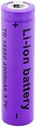 Batería 3.7V 4900Mah Tr18650, Batería De Iones De Litio para Cámara Portátil Mini Ventilador Teléfono Móvil Cámara Portátil Bluetooth Radio 4 Piezas precio