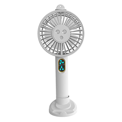 SunaOmni Ventilador De Agua De Mano USB Recargable 2000 Mah Ventilador De Bolsillo Portátil con Base 3 Velocidades Pulverizador De Nebulización Ventil características