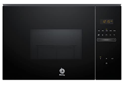 Balay 3CG5172N2 - Microondas, electrónico, Encastrable sin marco, 38 cm, 20 l, 5 F, Aqualisis, Ap. lateral izquierda, 8 recetas, Plato giratorio 25.5  características