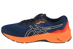 Asics GT-1000 11, Running Shoe Hombre, French Blue/Shocking Orange, 45 EU en oferta