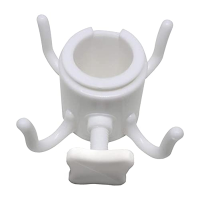 Colcolo para Colgar sombrilla de Playa Soporte Multifuncional Colgador de sombrilla de Playa para de Sol, Blanco