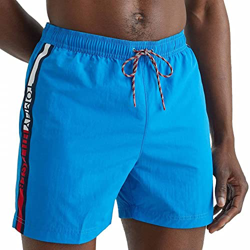 Tommy Hilfiger SF Medium Drawstring Bañador, Azul (Island Blue), XXL para Hombre en oferta