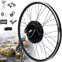 GAOMIN Kit de ConversióN de Bicicleta EléCtrica de 36v 250/350/500 W,Motor de Cubo de Rueda Delantera de 26",27,5",28",29",700c con Controlador de Med precio