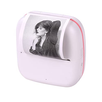 LUCHONG fabricante de etiquetas,Mini Impresora de Bolsillo BT Impresora Móvil Instantánea Portátil Inalámbrica 57mm Papel Térmico Etiqueta Adhesiva pa