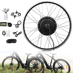 36v 350/500w 26",27,5",28",29",700c Kit de Motor de Bicicleta EléCtrica,Kit de ConversióN de Bicicleta EléCtrica de TraccióN Delantera,Instrumento de  características